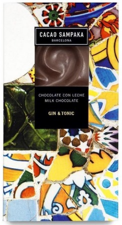 Sampaka mléčná čokoláda Gin&tonic 